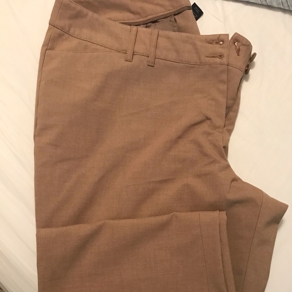 Lane Bryant Khaki Dress Pants